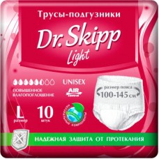 Подгузники-трусики для взрослых Dr.Skipp Standard L-3 100-145см 10шт 