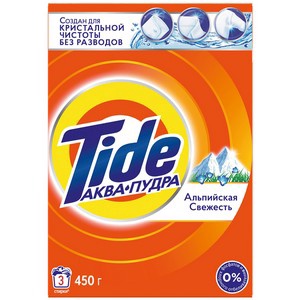 TIDE Авт СМС порошк. Альпийская свежесть 450г