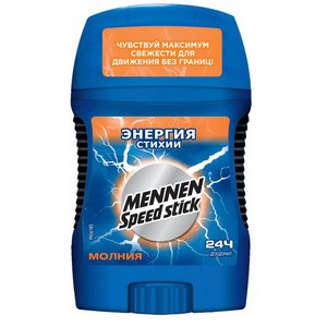 Mennen Speed Stick Энергия Стихии Молния 60г