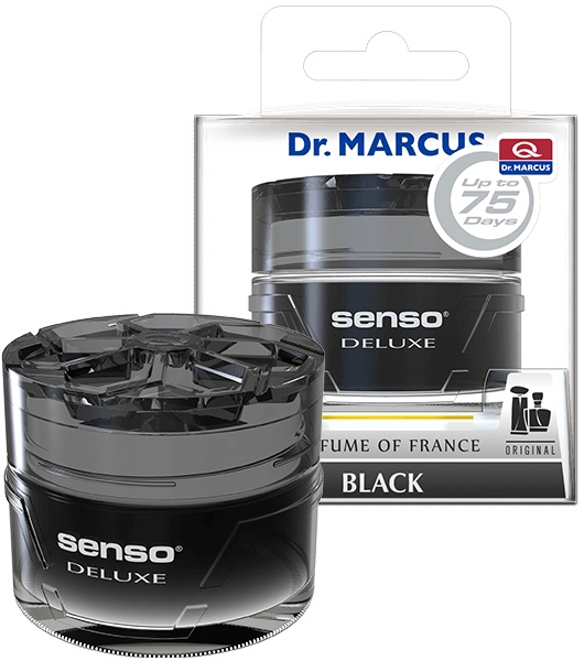 Ароматизатор гелевый 50мл. Dr. Marcus Senso Deluxe Black