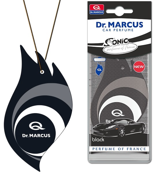 Ароматизатор сухой Dr. Marcus SONIC Cellulose Product Black