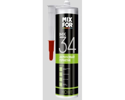 Герметик MIXFOR Acrylic Sealant белый 0,26л арт.МК34 