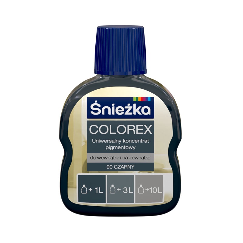 Пигментный концентрат универсальный Sniezka Colorex 90 черный 100 мл