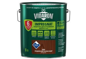 Пропитка для дерева Vidaron Impregnat палисандр индийский V09 2,5л