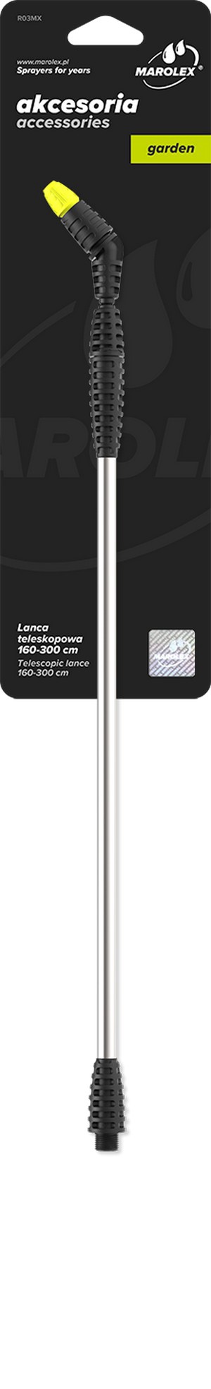 Штанга телескопич,б/рукоятки Marolex 300см арт,L019,111 Польша