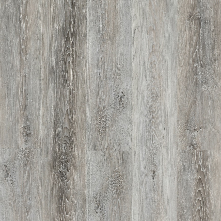 Пол LVT Light Grey Oak 1220х18х4,2 мм.