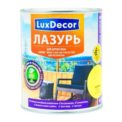 Лазурь LuxDecor для древесины тик 0,75л 