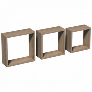 Комплект полок дуб сонома (квадрат), 270*240*210мм 67223 FSS 100