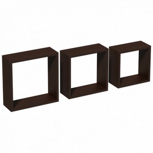 Комплект полок венге (квадрат), 270*240*210мм 67224 FSS 100 