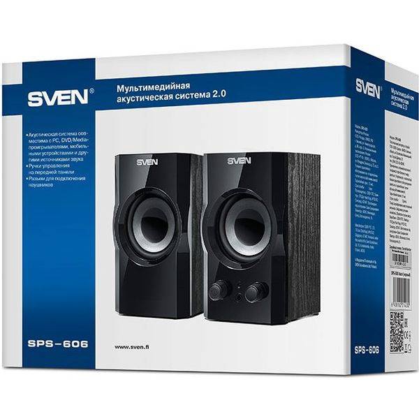 Система акустическая Sven SPS-606 Черный 
