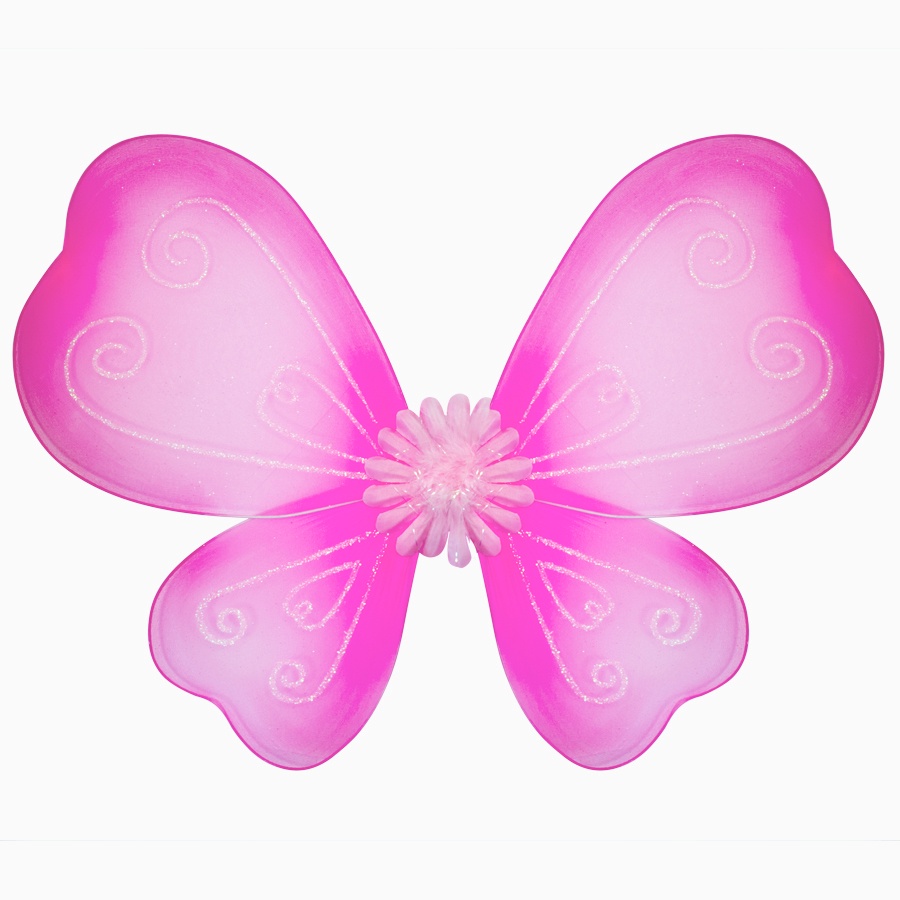 Изделие карнавальное "Бабочка с цветком". Размер 54*39 см