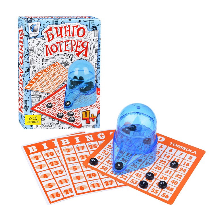 Игра настольная "Бинго-лотерея"