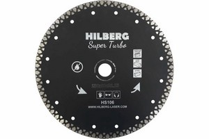 Диск алмазный отрезн. Hilberg Super Turbo арт.НS106 Китай