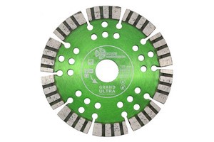 Диск алмазный отрезн.ультратонкий Grand hot press Сегмент Турбо 125х22,23 арт.GTS732 Китай