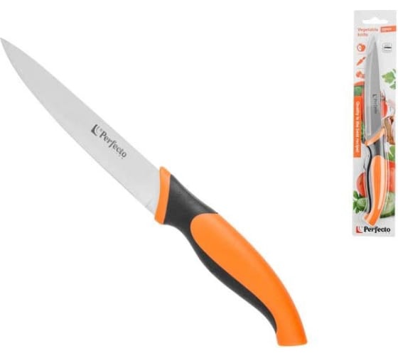 Нож кухонный PERFECTO LINEA Handy 12см для овощей арт.21-405031 