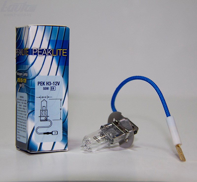 Лампа галогеновая PEAKLITE H3 Standard арт. 3121-01B