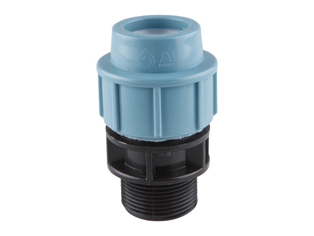 Ниппель ПЭ AV Engineering 20х3/4" нар. арт. AVE1062034 