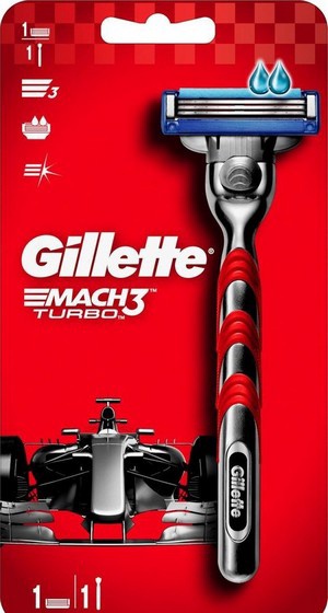 Бритва Gillette Mach3 Turbo + 1 см. кассета 