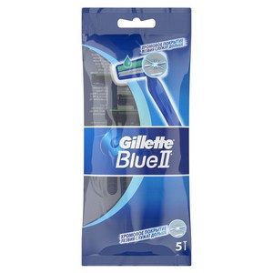 GILLETTE BLUEII Бритвы одноразовые 5шт