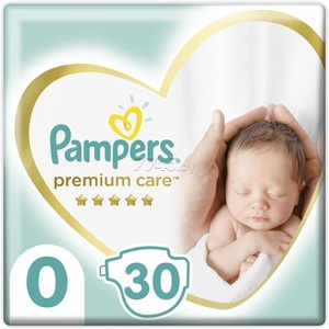 PAMPERS Подгузники Premium Care Newborn (<3 кг) Микро Упаковка 30