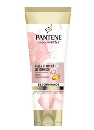 PANTENE Бальзам-ополаскиватель Rose Miracles Объем от корней до кончиков 200мл