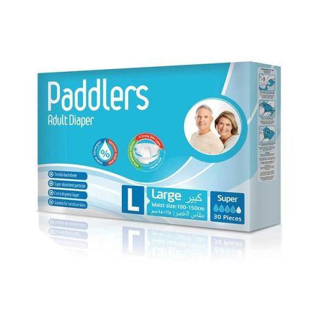 Подгузники-трусики для взрослых, 30 шт, PADDLERS Adult Pants X-Large-30 