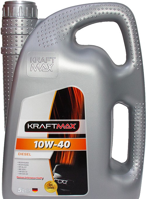 Масло моторное KRAFTMAX 10W-40 DIESEL 5 л. арт. KM126/5 