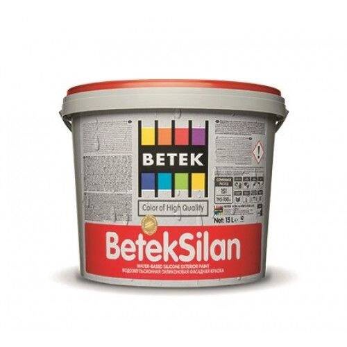 Краска силикон. для наружн. работ BETEK SILAN WHITE 2.5л 