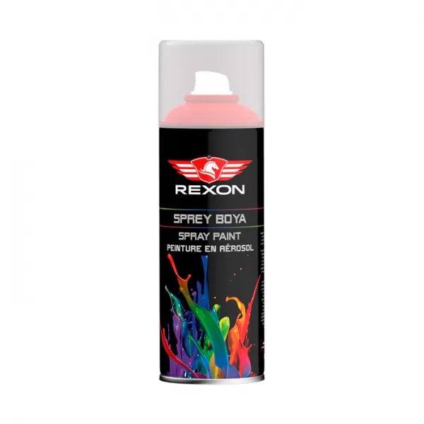 Краска аэрозольная Rexon RAL 9010 белая матовая 0,4л арт.REX9010M 