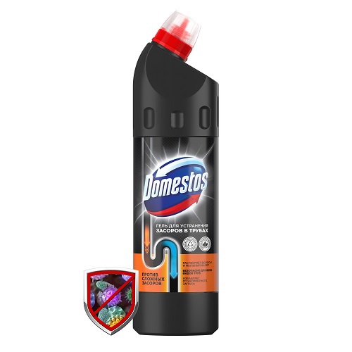 DOMESTOS ср-во для устранения засоров в трубах 750мл 68404559