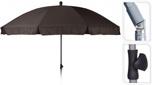 Зонт пляжный "Купол" полиэстер стойка цинк 250 см. арт. DV8100810 