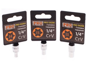 Головка "звездочка" 1/4" Е5 PRO STARTUL (PRO-54205)