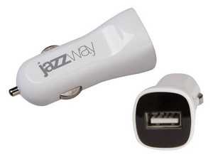 Блок питания iP-3100USB автомобильный JAZZway (Автомобильная зарядка для телефона для 2 USB)