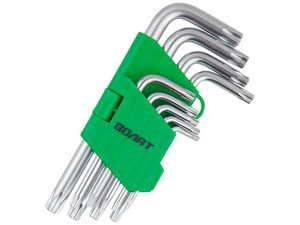 Набор ключей Torx T10-T50 9шт коротких ВОЛАТ