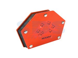Держатель угольник магнитный для сварки на 6 углов усилие 22,6 Кг Rexant