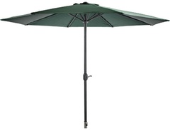 Зонт садовый раскладной без стойки зеленый 270 см 