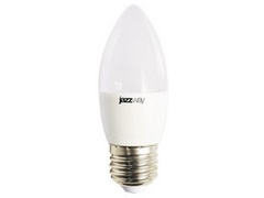 Лампа светодиодная C37 СВЕЧА 8Вт PLED-LX 220-240В Е27 4000К JAZZWAY (60 Вт аналог лампы накаливания, 640Лм,нейтральный)
