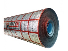 Подложка для теплого пола VALFEX 3 мм. (в рулоне: 30 м²) арт. VALF03122530 