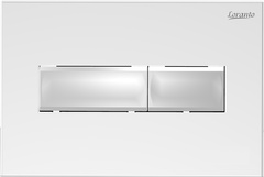 Кнопка к инсталляции Line белый глянец Loranto 7320