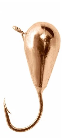 Мормышка вольфрамовая капля с отверстием "Yaman" Никель р. 3 30 гр. 5 шт арт. Я-МР0533 