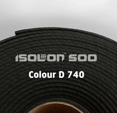 Изолон Isolon 500 3002 Colour D740 черный 0,75М Россия