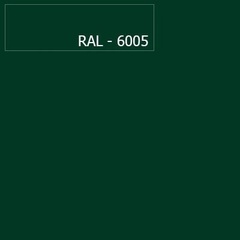 Лист плоский Эконом-Пэ-RAL6005 зеленый 2Х1,25м 