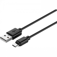 Кабель KITs USB 2.0 to micro cable 1A black 1м арт. KITS-W-001 