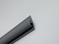 Профиль Н-образный 3,0 мм*0,61 ПВХ цвет "Серый", РФ