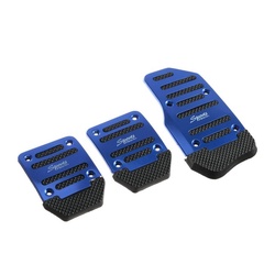 Накладка на педали CARTAGE антискользящие набор 3 шт синий арт. 4062592 
