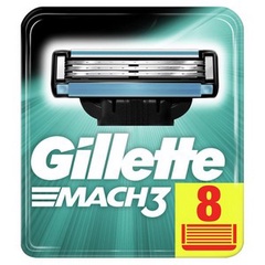GILLETTE MACH3 Cменные кассеты для бритья 8шт