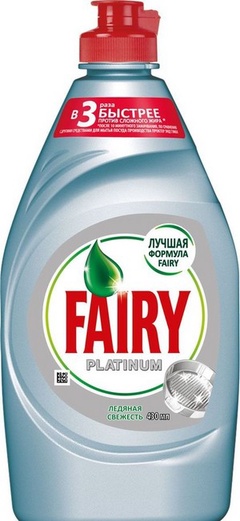 Средство FAIRY Platinum для мытья посуды Ледяная свежесть 430мл
