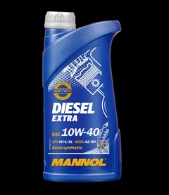 Масло моторное MANNOL Diesel Extra 10W-40 CH-4/SL 1л