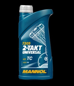 Моторное масло MANNOL 2-Takt Universal 7205 TC TCS3 1л