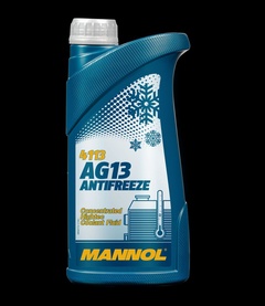 Антифриз MANNOL 4113 AG13 -75°C Antifreeze (Hightec) зеленый концентрат 1л